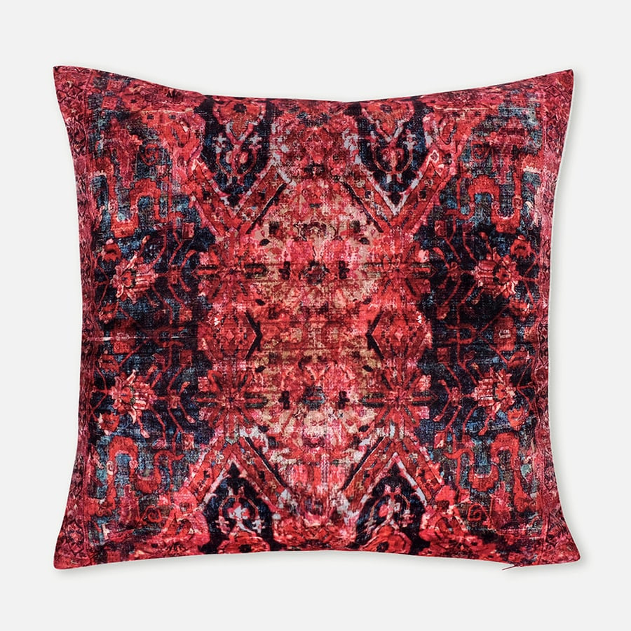 Digitally Printed Velvet Cushion Cover-5223