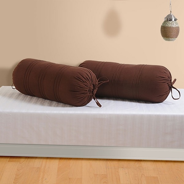 Brown Bolster Cover